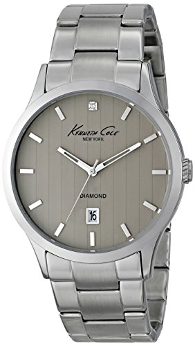 Montre Kenneth Cole Homme boîtier acier brossé et finition quartz premium