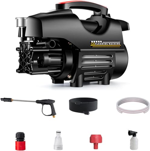 2200W Lightweight & Powerful Pressure Washer 3.96 GPM water consumption 3190 PSI Water Pressure Rotary Nozzle Foam GeneratorDual Sink System High Bar Pressure for Garden Car Washing Home