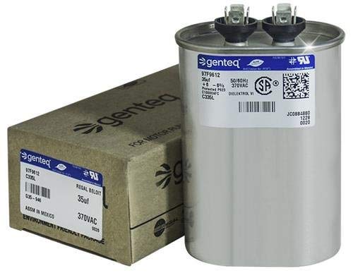 HC91CA035-35 uf MFD 370 Volt VAC - Payne Oval Run Capacitor Upgrade