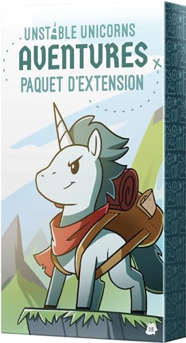 Asmodee TeeTurtle - Unstable Unicorns - Expansion: Adventure - Board Games - Card Games - Games for Adults and Children from 8 Years - 2 to 8 Players - French Version - Image 2