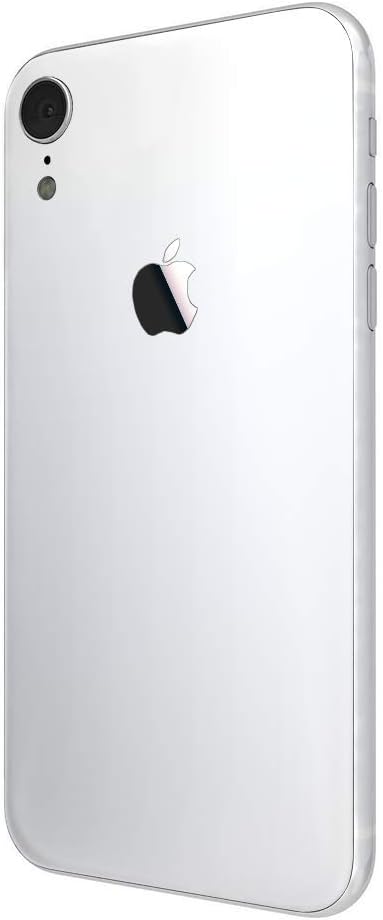 White Matte SKINTZ Glass Protection Skin Wrap Compatible with iPhone XR (6.1")