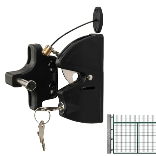 Loquet De Portillon Pour Clôture,Verrouillage Automatique - Solution Intimité Et Sécurité Quincaillerie Robust Pour Piscine Ferme Jardin Terrasse Extérieur
