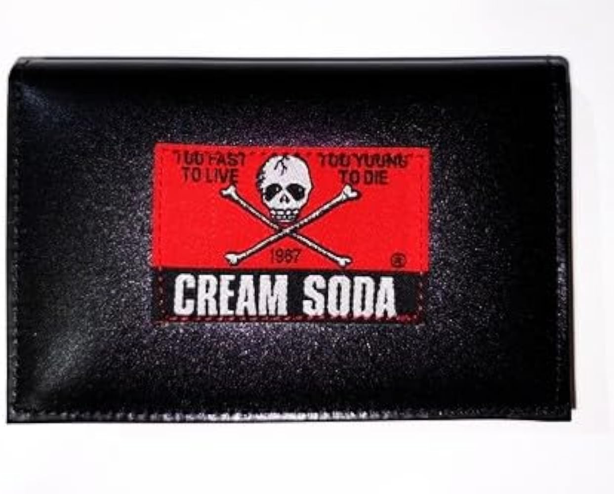 Amazon | CREAM SODA パスケース 無地 （黒）☆ creamsoda