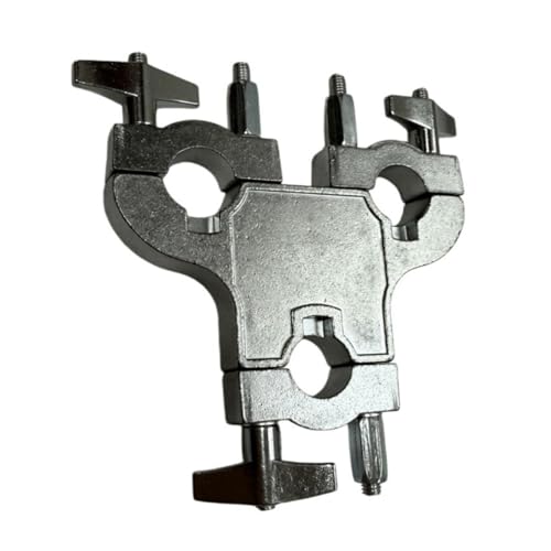Conector de Abrazadera para Batería, Clip de Expansión para Platillos, Soporte de Plataforma de 3 Agujeros miniatura 1
