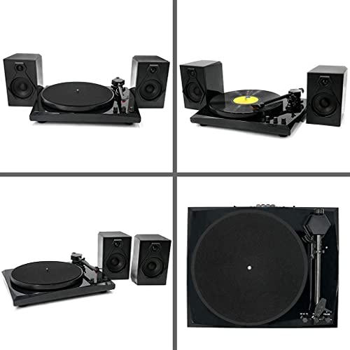 Tourne-Disque, Tourne-Disque phonographe, Lecteur de Vinyle avec 2 Haut-parleurs stéréo séparés, Tourne-Disque Bluetooth… - Les Beatles, Paul McCartney, John Lennon, RIngo Starr, George Harrison Tourne-Disque, Tourne-Disque phonographe, Lecteur de Vinyle avec 2 Haut-parleurs stéréo séparés, Tourne-Disque Bluetooth… – Image 7