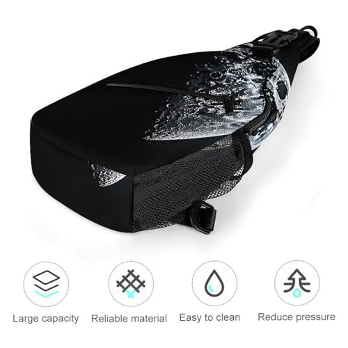 Bolso tipo bandolera sling para hombro y pecho miniatura 5