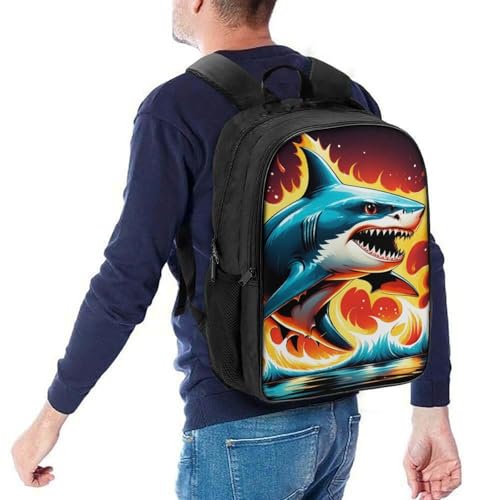 Bolsa para la escuela de tiburón ideal para excursiones y guardería 5