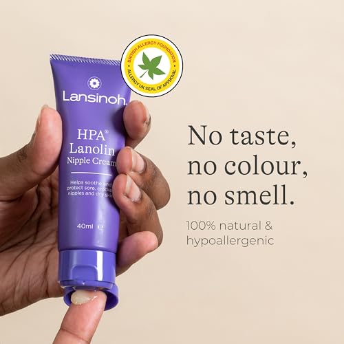 Lansinoh HPA Lanolin Nipple Cream - 40ml - Sore Nipples Cracked Skin Breast Feeding 100% Natural Hypoallergenic Tasteless & Odourless BPA BPS-free Breastfeeding Hospital Bag Maternity Essentials - Image 6