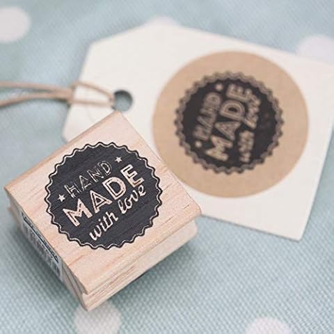 East of India Handmade Rubber Stamp for Crafting Cover