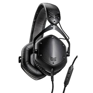 V-MODA Crossfade LP2 Over-Ear koptelefoon – mat zwart