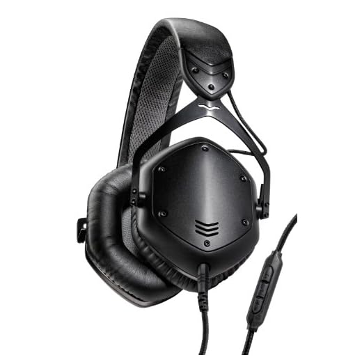 V-MODA Crossfade LP2 Vocal Limited Edition Over-Ear Noise-Isolating Metal Headphone - Matte Black