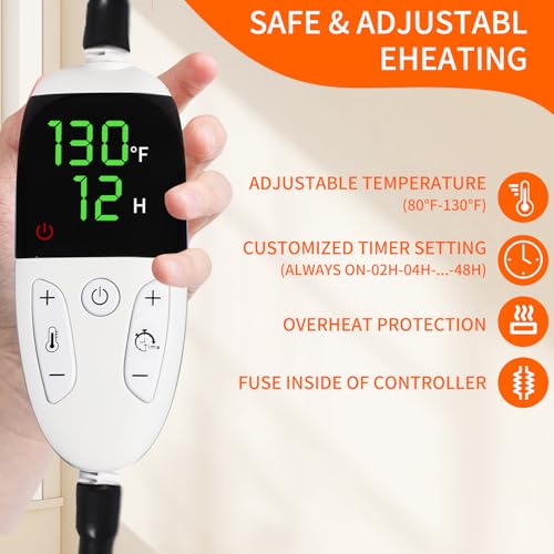 caleforra Casa Aquecida para Gatos Em Ambientes Internos, com Temporizador E Cama de Almofada de Aqu