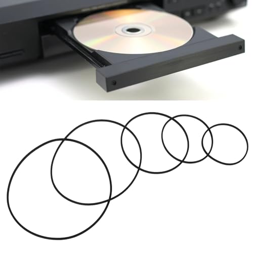 image for Create idea 56Pcs Cassette Player Belt 1mm Thickness Tape Recorder Bel