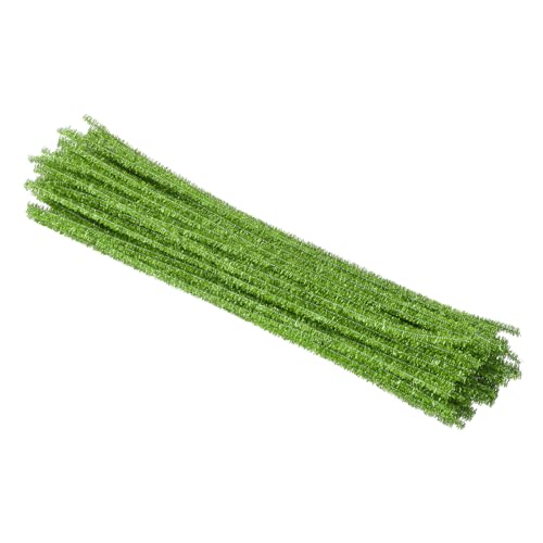 Limpiadores de pipa chenille resistentes que no sueltan vello para manualidades limpias y DIY