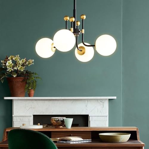Pendentif LED salon GWJKG à intensité harmonieuse et lumière diffuse pour chambre