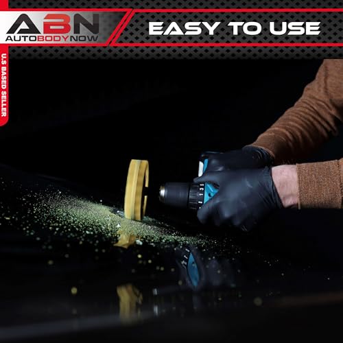 Image of ABN Rubber Eraser Wheel with Drill Adapter 1-Pack - Pinstripe, Double Sided Adhesive, Vinyl Decal, Graphics Removal Tool