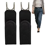 Ceintures Sans Boucle Pour Hommes, Lot De 2 Ceinture Élastique Tactique À Crochet Métallique Ajustable, Idéale Pour Marche, Bureau, Loisirs, Chantiers, Fitness, Conduite, Voyages Et Randonnée