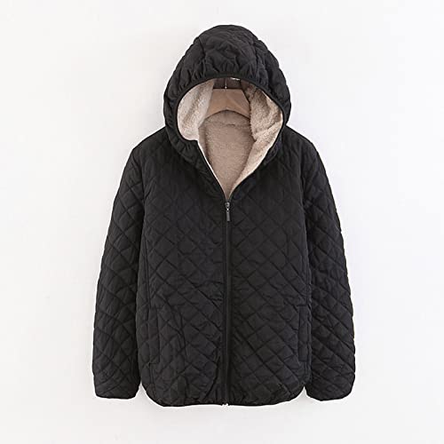 Fannyouth Womens Lightweight Zip Cropped Puffer Jacket Long Sleeve Packable Quilted Outerwear #Pay221117- *214-Christmas Decorations #TOP1