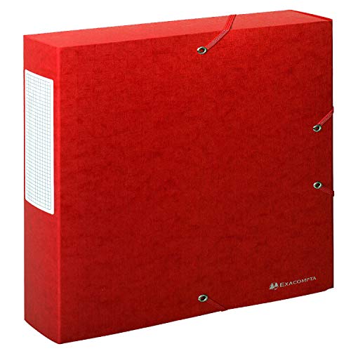 Exacompta 50915E Scatole Archivio, 24x32 cm, Rosso...