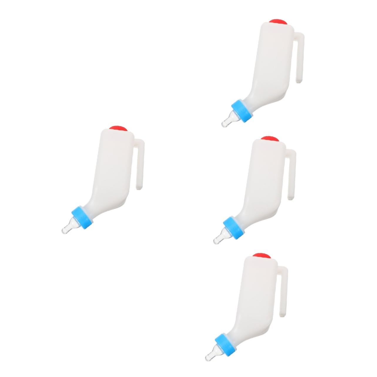 BESPORTBLE 4pezzi Bottiglia Per Allattamento Di Vitelli e Agnelli Feeder Per Latte Accessorio Per Allevamento Di Bestiame Facile Da Pulire e Utilizzare