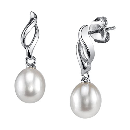 THE PEARL SOURCE Freshwater Cultured Pearl Lora Earrings for Women