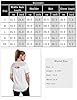 Terecey Ladies T Shirts Casual Basic Shirts Short Sleeve Crewneck Tops Loose Fit Summer Womens Longline T-Shirt Pilates Dance Open Back Tee, White M #5