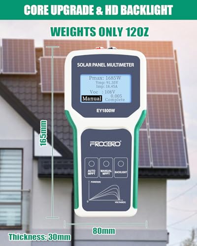 Image of 1800W Solar Panel Tester MPPT Photovoltaic Multimeter