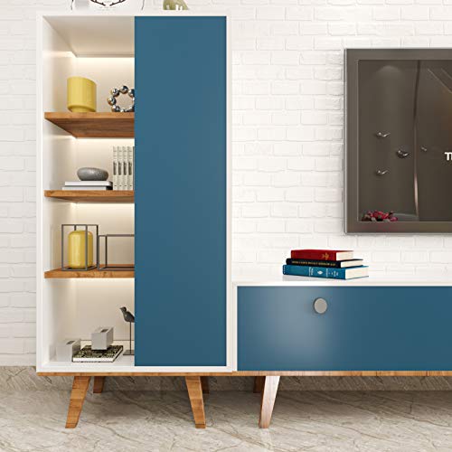 Stickyart 24"X160" Blue Contact Paper For Cabinets Adhesive Vinyl Film For Furniture Contact Paper Blue Thick Textured Wallpaper Blue Contact Paper Self Adhesive Removable Decorative Bathroom Counter #TOP5