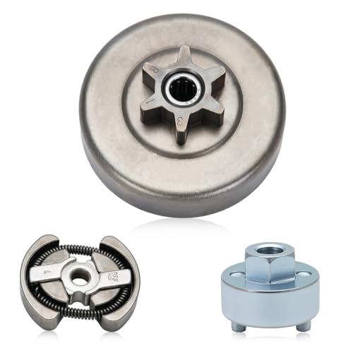 Gubeter 6T 3/8 Sprocket Clutch Drum Kit 501628301 with Removal Tool