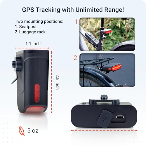 PAJ 4G GPS Bike Tracker