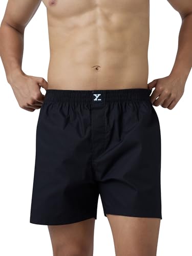 Image of XYXX Men's Remix Regular Fit Cotton Printed Boxer with Dual Pocket & No Marks Waistband (Pack of 2)