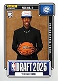 2025-26 Panini Instant NBA Draft Night Basketball #NBADN-3 VJ Edgecombe Rookie Card 76ers - Only 3,816 made!