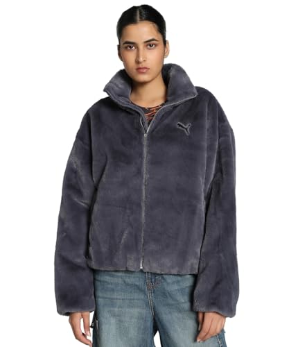 Veste Puma pour femme M en gris galactique au design moderne avec des finitions premium soignées