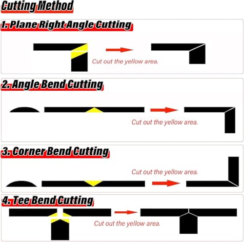 Canaleta de cable semicircular de PVC negro 30 mm autoadhesiva para pared 7