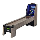 Hall of Games 108' Roll and Score with LED Lights and Electronic Scorer, Brown/Black,9 Foot