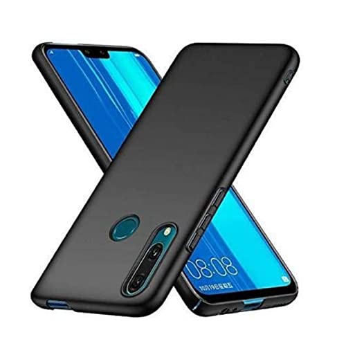 Image of Mobile Back Cover Case for Honor 9X (Silicone Case|CameraProtection|Black SC1510)