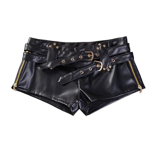 Short denim taille basse ligne droite au style décontracté chic unique - 5