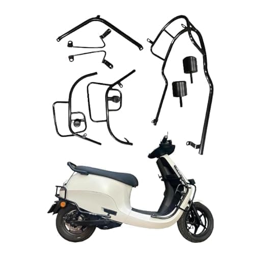 TARAN AUTO ACCESSORIES Ola Accessories Set for S1 PRO GEN 2, S1 AIR & S1 X+ Front and Rear Crash Guard with Frame Slider (Crash Guard, Ola GEN 2, GEN 3)