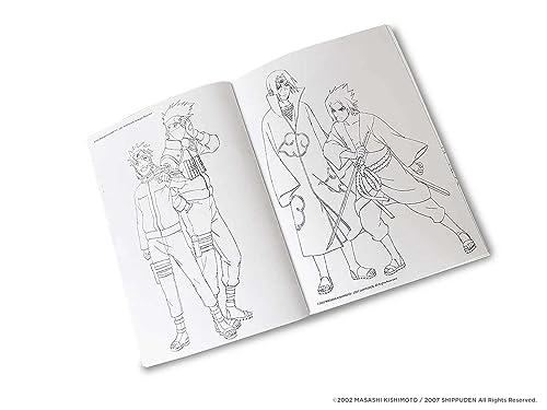 Naruto Shippuden: The Official Coloring Book
