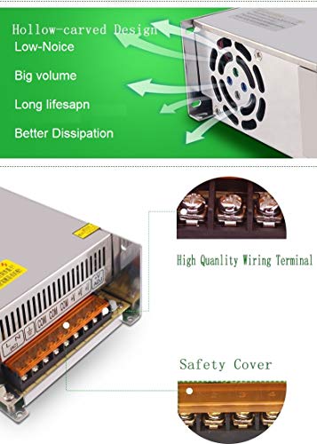 Image of Tridev Traders Adjustable Voltage Power Supply DC (05-60Volt) Max 17A 1000W with LED Display Max 60V Power Supply Variable AC to DC Converter (AC 220V /240V) to (DC 05V /60V) Max 17Amps 1000Watts