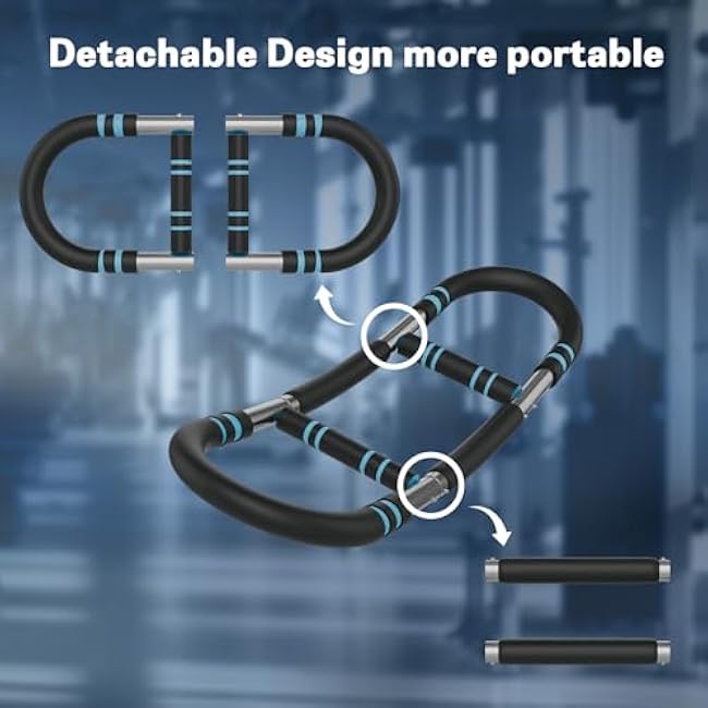 Twister Arm Exerciser - Adjustable Spring Workout Bar for Forearm, Triceps & Chest Training | Portable Home Gym Equipment for Men & Women | Arm Toner & Strength Builder