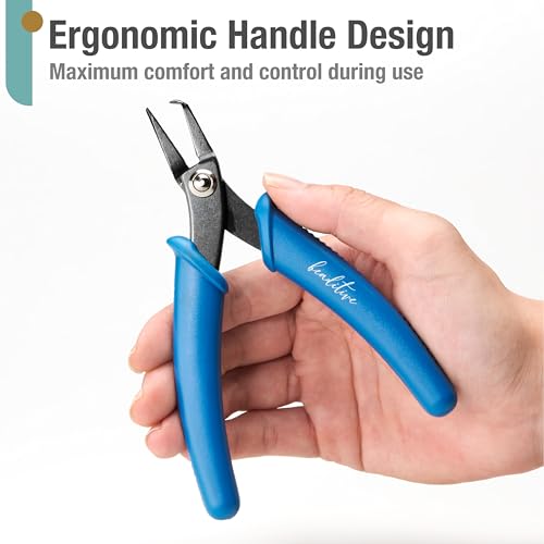 Image of Beaditive Split Ring Pliers for Jewelry Making & Beading, High-Carbon Steel, 5-Inch