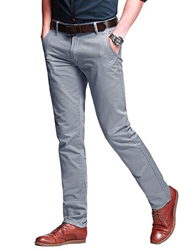 Image of Match Men's Regular Fit Comfort Stretch Casual Chino Pants