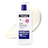 Neutrogena Norwegische Formel Deep Moisture sofort einziehende Bodylotion (400 ml) für mehr Feuchtigkeit bei trockener Haut, 400ml