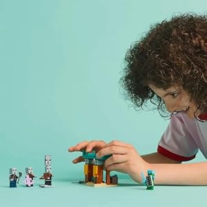 Amazon.co.jp - レゴ® マインクラフト 邪悪な村人の砂漠パトロール 21267