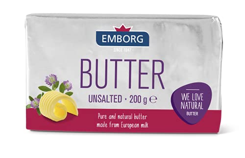 Emborg Unsalted Butter 200g - Chilled
