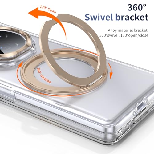 Coque Honor Magic V3 fine dorée de qualité premium en polycarbonate