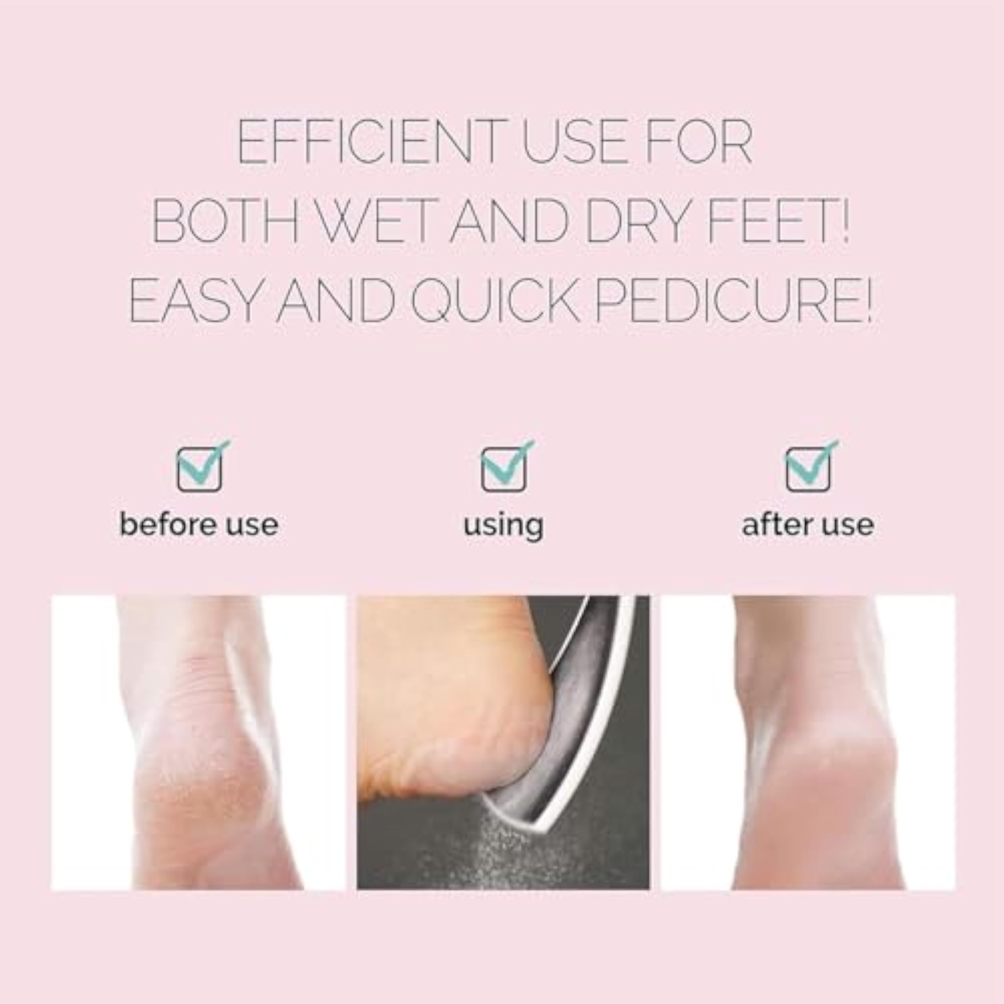 Foot Scrubber Foot File Callus Remover Pack of 2