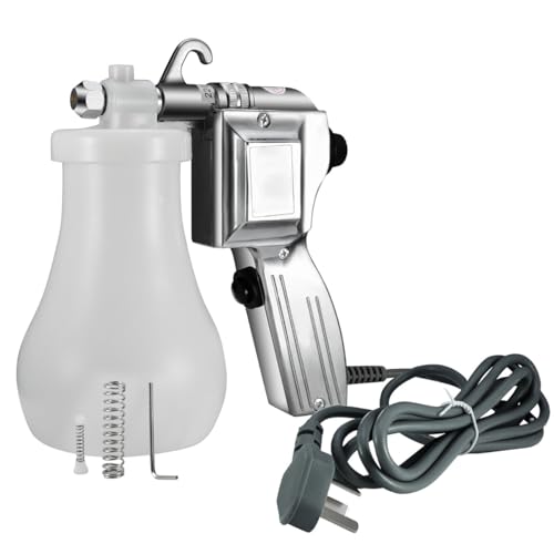 Electric Textile Spot Cleaning Gun, Cleaning Spray Gun, High-Pressure De-Spotting Gun with Adjustable Nozzle & Ergonomic Handle, for Knitting, Printing & Other Industries As a Decontamination Tool