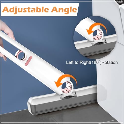 Image of GLUN Foldable Mop with Super Soft Folding Sponge, Strong Absorbent Magic Wiper for Kitchen, Window, Wall Cleaner & Car